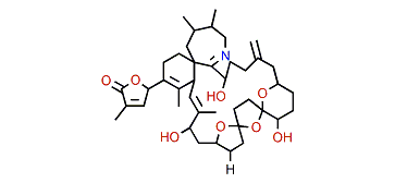 27-Hydroxy-13,19-didesmethyl-spirolide C